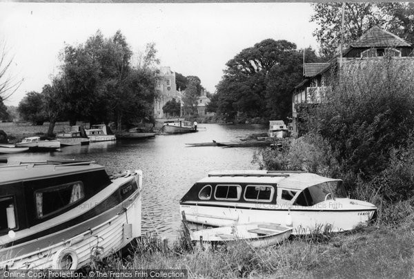 Photo of Hemingford Grey, The River Ouse c.1960