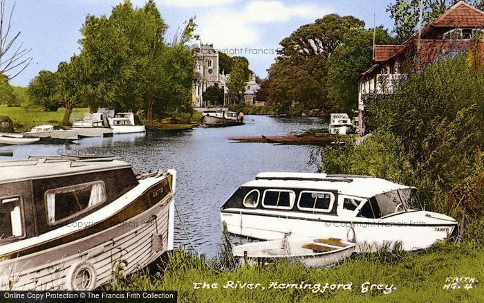 Photo of Hemingford Grey, The River Ouse c.1960