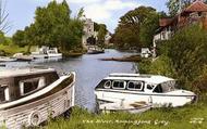 The River Ouse c.1960, Hemingford Grey