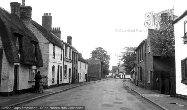 Photo of Hemingford Grey, The Village c.1955