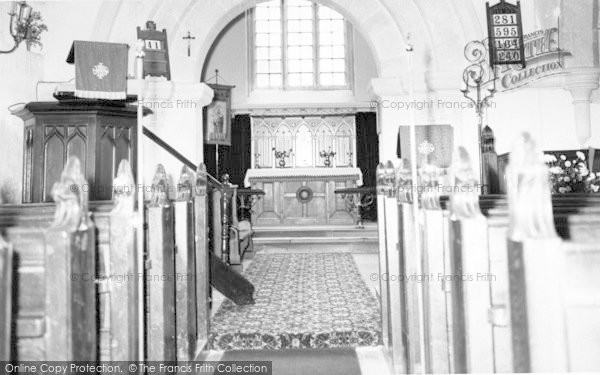 Photo of Hemington, Church Altar And Choir c.1960