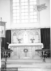 Church Altar c.1960, Hemington