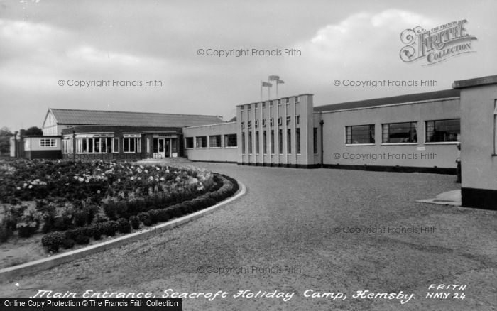 Photo of Hemsby, Main Entrance, Seacroft Holiday Camp c.1955