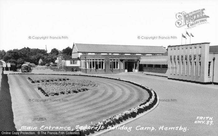 Photo of Hemsby, Main Entrance, Seacroft Holiday Camp c.1960