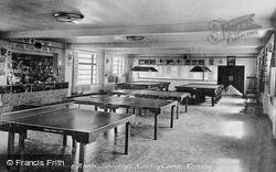 Seacroft Holiday Camp, The Games Room c.1955, Hemsby