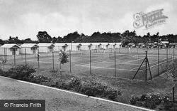 Seacroft Holiday Camp, The Tennis Court c.1960, Hemsby