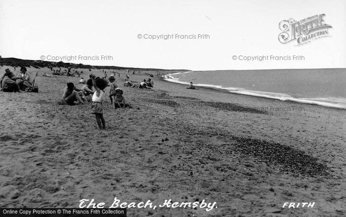 Photo of Hemsby, The Beach c.1960