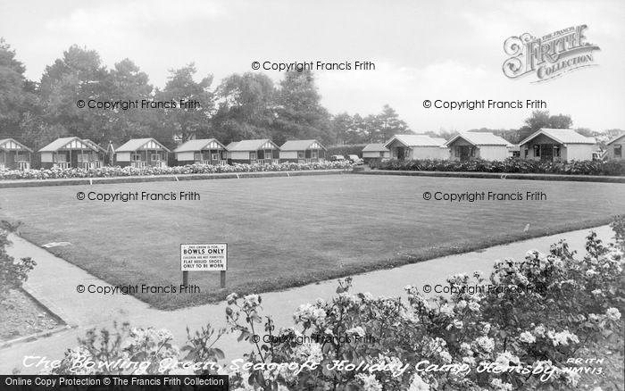 Photo of Hemsby, The Bowling Green, Seacroft Holiday Camp c.1955