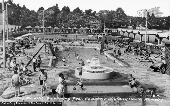 Photo of Hemsby, The Floodlit Swimming Pool, Seacroft Holiday Camp c.1965