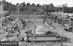 The Floodlit Swimming Pool, Seacroft Holiday Camp c.1965, Hemsby