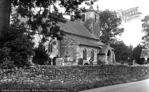 Photo of Hemswell, All Saints Church c.1955