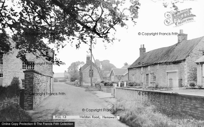 Photo of Hemswell, Weldon Road c.1955