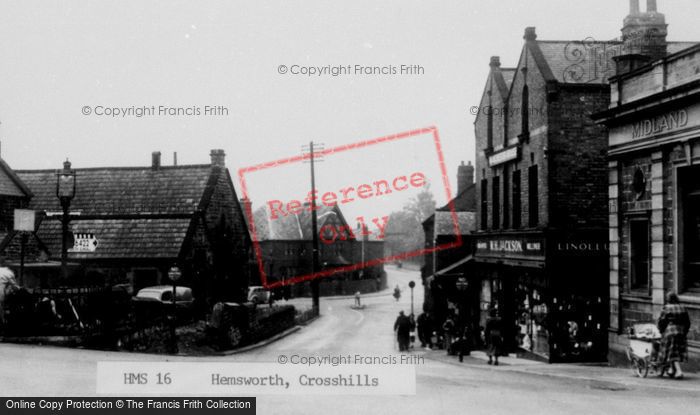 Photo of Hemsworth, Crosshills c.1955