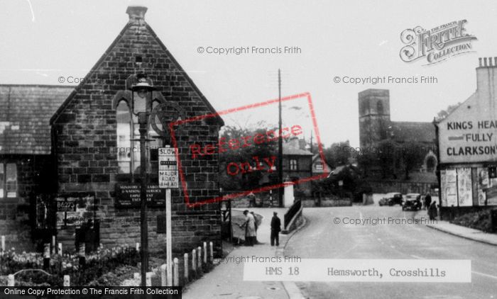 Photo of Hemsworth, Crosshills c.1955