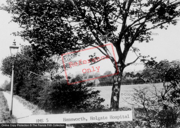 Photo of Hemsworth, Holgate Hospital c.1955