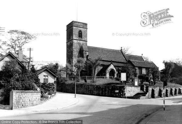 Photo of Hemsworth, St Helen's Parish Church c.1955