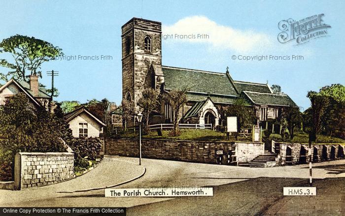Photo of Hemsworth, St Helen's Parish Church c.1955