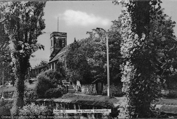 Photo of Hemsworth, St Helen's Parish Church c.1965