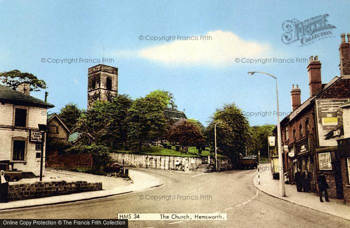 Photo of Hemsworth, St Helen's Parish Church c.1965