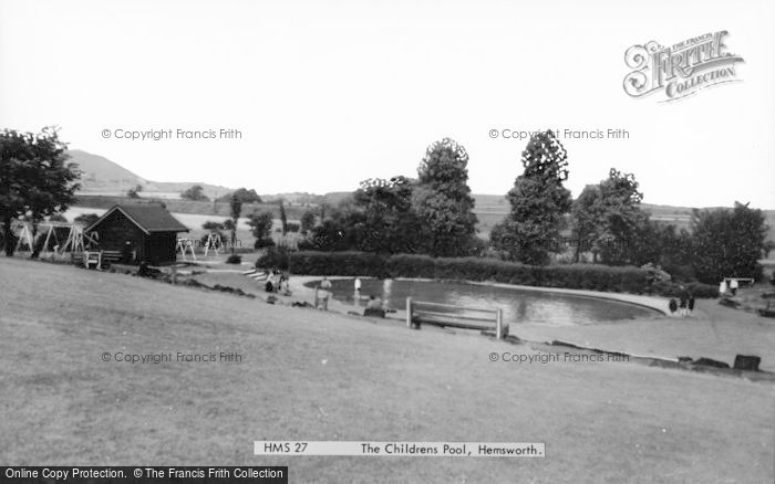 Photo of Hemsworth, The Children's Pool c.1965