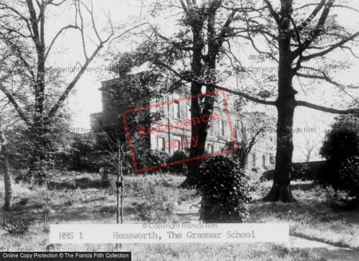 Photo of Hemsworth, The Grammar School c.1955