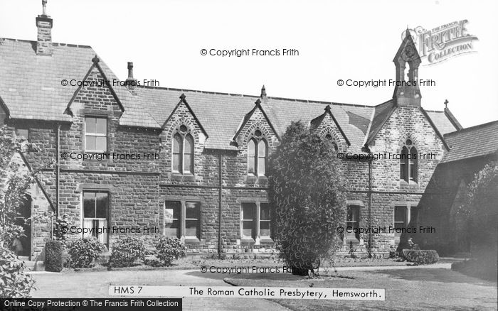 Photo of Hemsworth, The Roman Catholic Presbytery c.1955