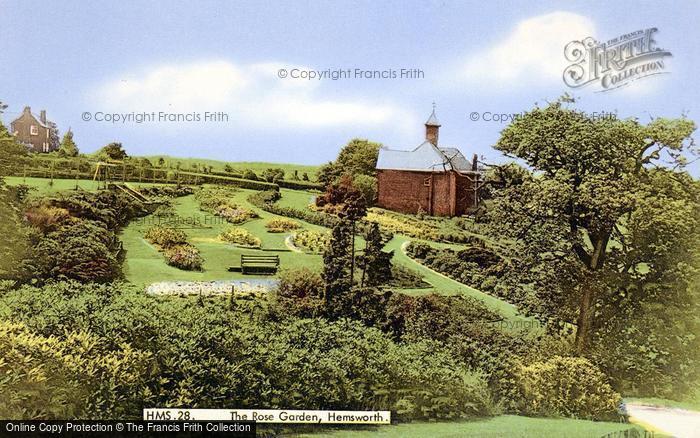 Photo of Hemsworth, The Rose Garden c.1965