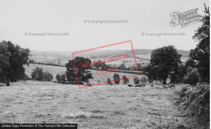 Photo of Hemyock, General View c.1955