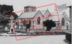 St Mary's Church c.1955, Hemyock
