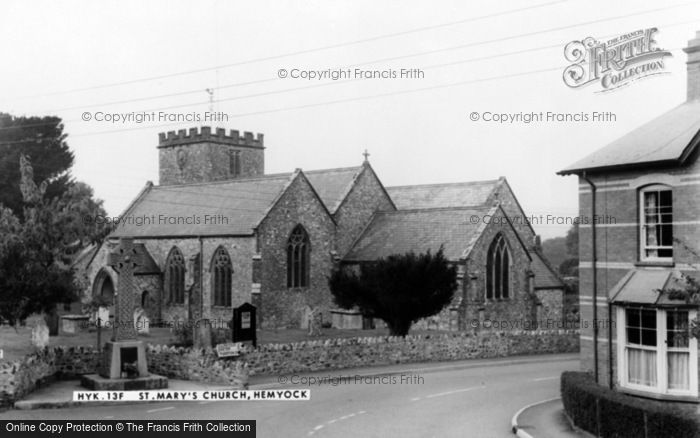 Photo of Hemyock, St Mary's Church c.1960