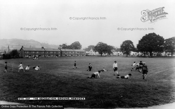 Photo of Hemyock, The Recreation Ground c.1960