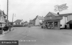The Shop And Square c.1960, Hemyock