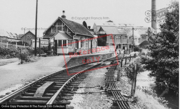 Photo of Hemyock, The Station c.1955