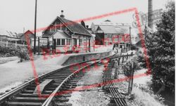 The Station c.1955, Hemyock