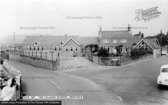 Photo of Hemyock, The Village School c.1960