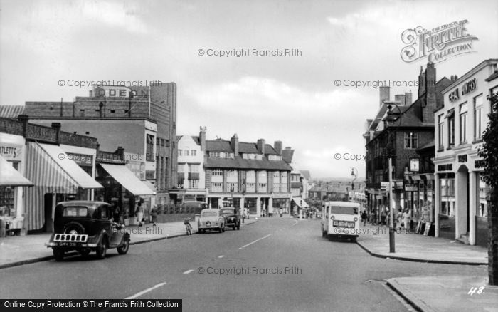 Photo of Hendon, Church Road c.1955