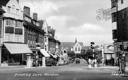 Finchley Lane c.1955, Hendon