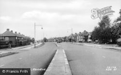 Great North Way c.1955, Hendon