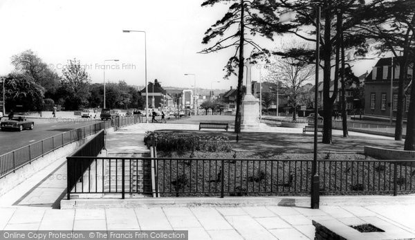 Photo of Hendon, Memorial And Watford Way c.1965