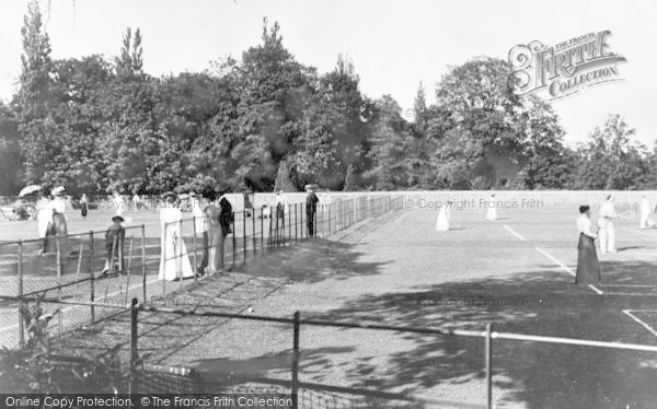 Photo of Hendon, Tennis Courts c.1900
