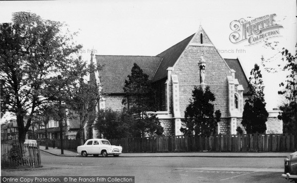 Photo of Hendon, The Church c.1960
