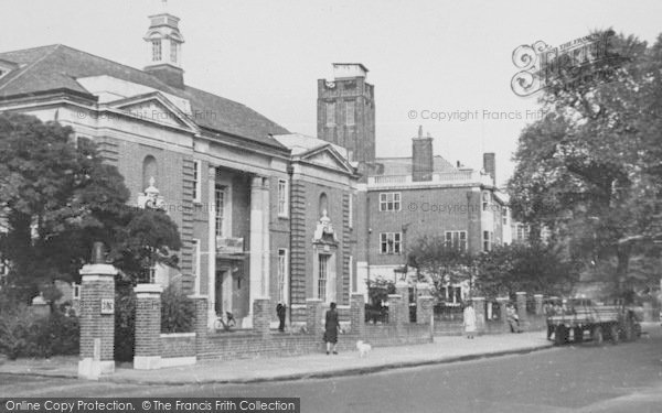 Photo of Hendon, The Public Library c.1955