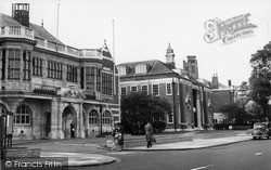 Town Hall And Library c.1960, Hendon