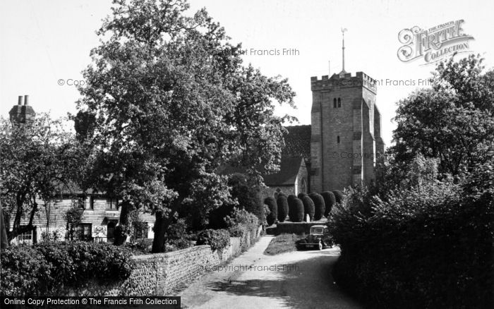 Photo of Henfield, Church Lane c.1955