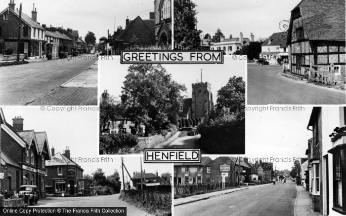 Photo of Henfield, Composite c.1955