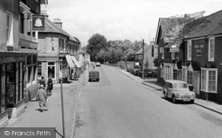 High Street And White Hart c.1965, Henfield