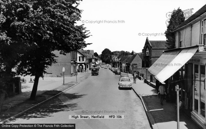 Photo of Henfield, High Street c.1965