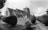 St Peter's Church c.1965, Henfield