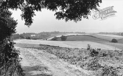 View Of The Downs c.1955, Henfield