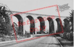 The Viaduct c.1950, Hengoed